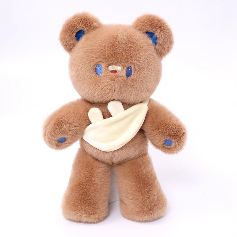 

Little Teddy Rabbit Bear Plush Toy Hug Bear Plush Soft Biscuit Bear Doll Gift синий