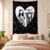 Jack with sally Tapestry highquality for decorating living room bedroom dorm walls ideal as bedroom wallart orholiday gift