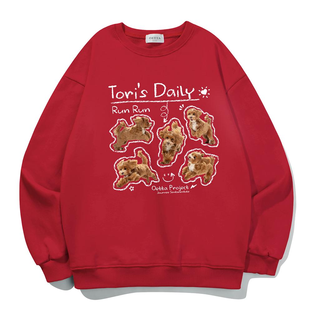 Толстовка Yda Tori S Day Красная 2Xl