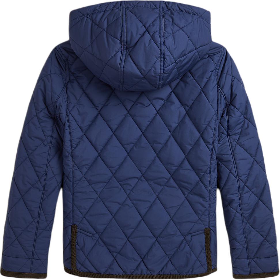 Polo Ralph Lauren Jacket With Detachable Hood Single-Breasted Logo Long Sleeve Kids Jackets Navy-Blue CWPOTWY6020329410
