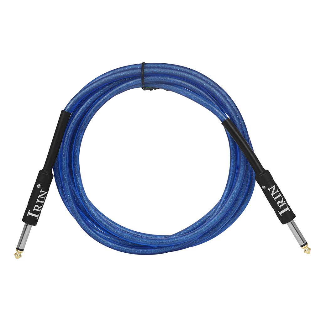 IRIN Guitar Cable Wire Cord Jack Line Audio Cable Noise Reduction Line Shielded Cable 3/6/10 M Amp Cable Guitar Accessories