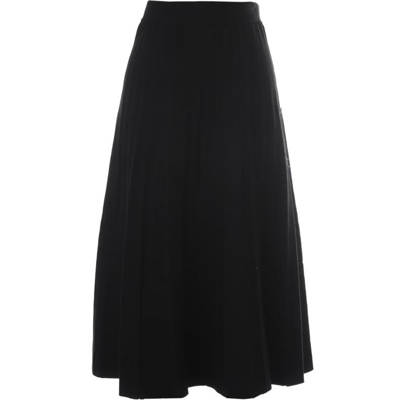 Betu Women's Pleated A-line Knit Skirt