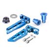 NICECNC Chain Tensioner Adjuster Blocks Rear Axle Nut Wheel Spacers Hub Collar For Surron Light Bee X S L1E For Segway X160 X260