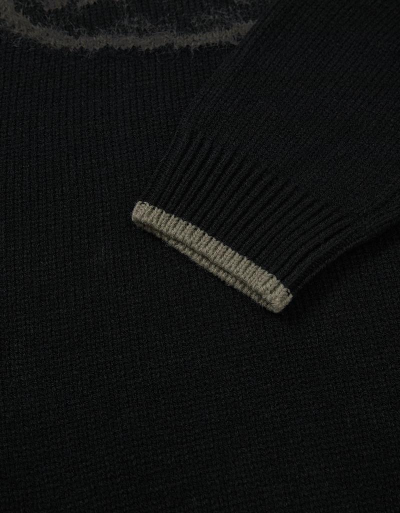 MMLG [Mmlg] Mix Pullover Knit (Black)