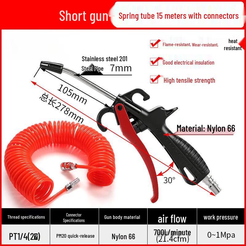 

Air Compressor Dust Blowing Gun Kit