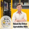 Bus Driver Appreciation Gifts - Thank You School Bus Drivers Gift for Women Men, Acrylic Octagon Graduation Awards Table