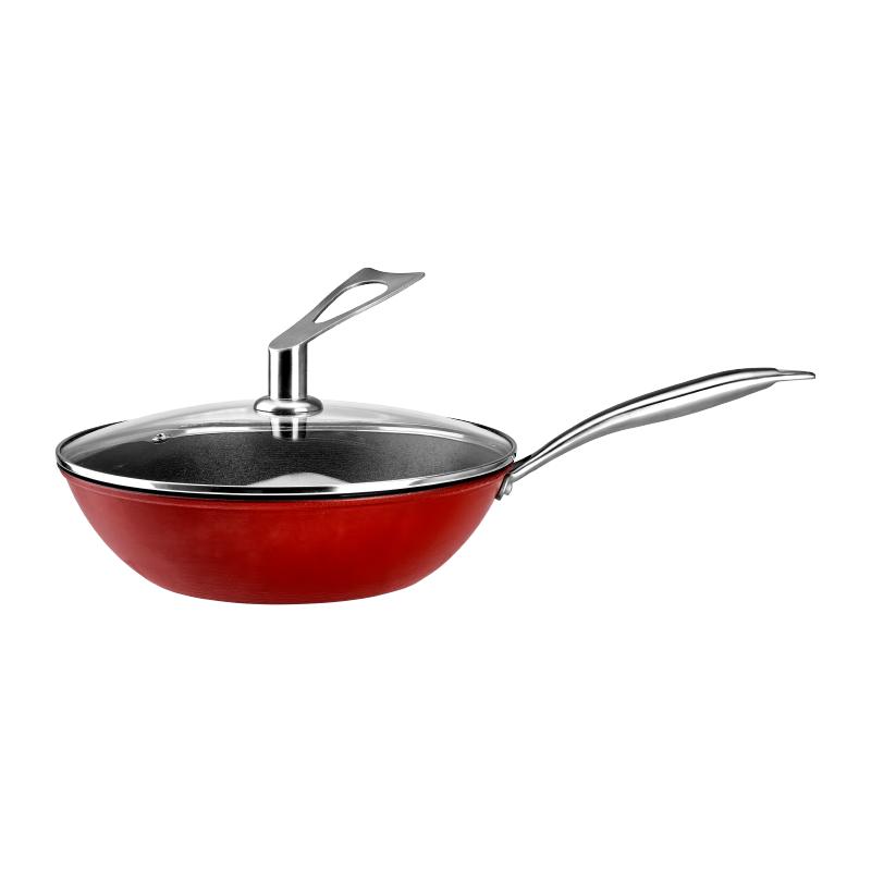 Shuke Light Cast Iron Wok