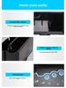 25KG Commercial Ice Maker, Small Barrel Water Round Ice Machine for Milk Tea Shops and Home Use