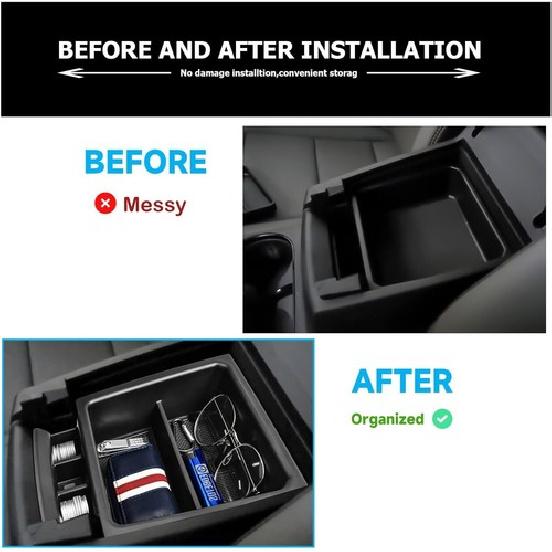 For 2023 2024 2025 Chevy Colorado Accessories Car Console Armrest Storage Box