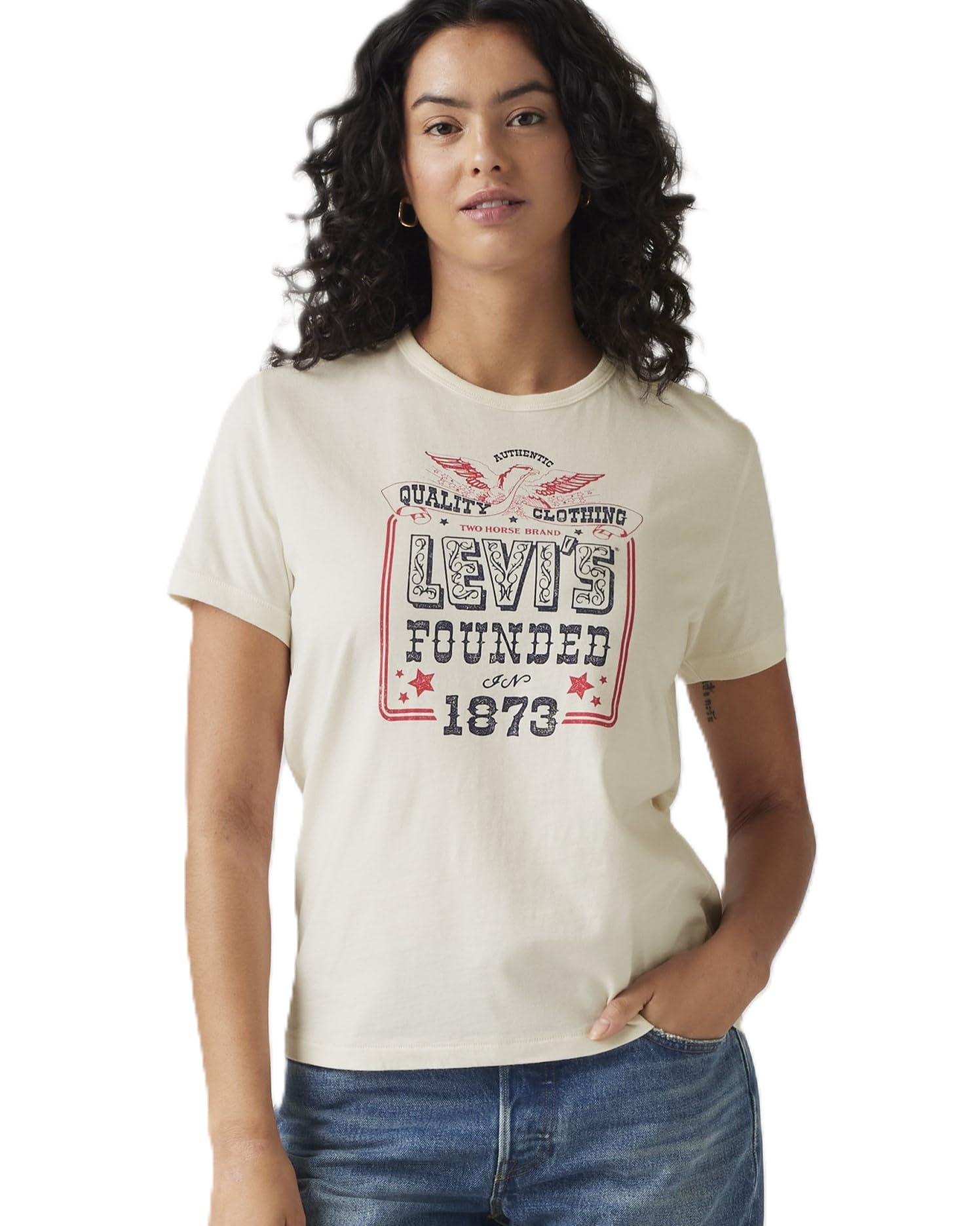 Levi s ICONIC GRAPHIC T-SHIRT A8802-0041 US S