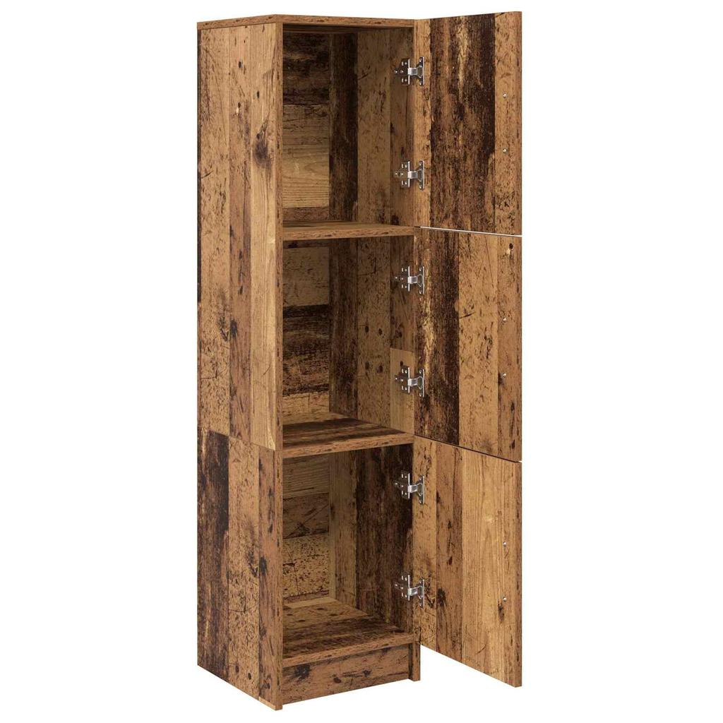 Highboard Reclaimed Wood 31.5 x 32 x 122.5 cm