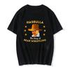 Hasbulla Fighting T Shirt Unisex Russia Classic Mini Khabib Blogger Graphic Tshirts Women Funny Streetwear Tops Tees Shirts