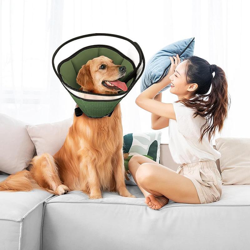 Accesorii pentru animale de companie adâncite și lărgite anti-mușcătură, anti-lingere, anti-zgârieturi, echipament de cap reglabil