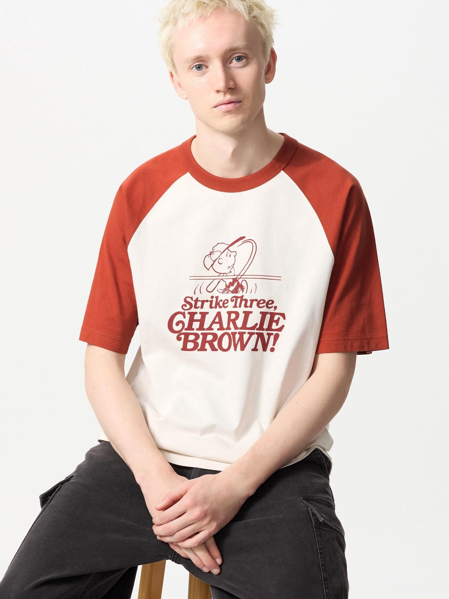 

Uniqlo Футболка с коротким рукавом и принтом PEANUTS UT 27 ORANGE/UNISEX S