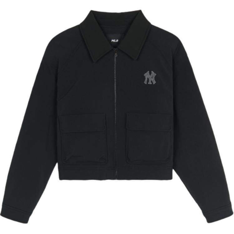 New MLB New York Yankees Puffer Jacket Women's Black 3FJPB0146-50BKS