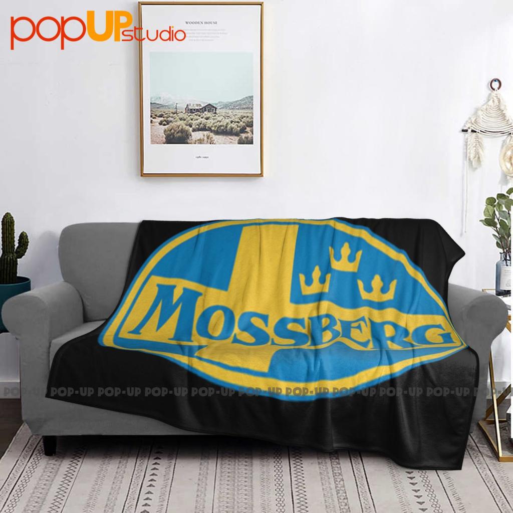 Mossberg Logo Ultra-Soft Blanket Quilt Winter Sofa Cover Bed Covers