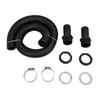 Rain Barrel Hose Connector Kit 39.4 Inch Plastic Rain Barrel Diverter Linking Kit for Rainwater Collection System No