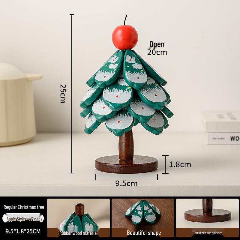 Tree-Themed Heat-Resistant Coaster - Creative Holiday Tea Cup Pad