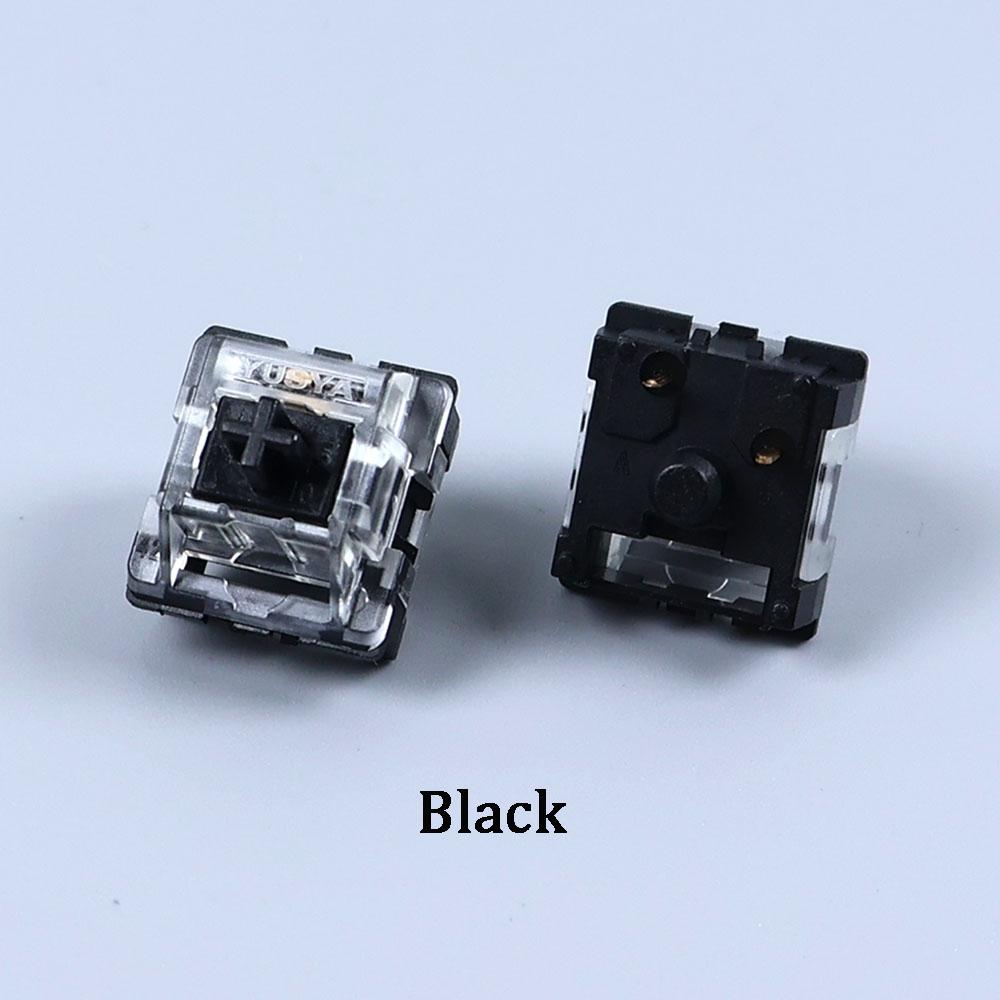10/50/100 Stück Tastenkappen Schalter 2-Pin Mechanische Tastatur Schwarz Blau Braun Rot Tasten Schalter für Mechanische Tastatur mit Hintergrundbeleuchtung