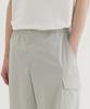COVERNAT Tech Nylon Semi-Wide Cargo Jogger Pants Light Gray