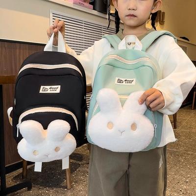 Mochila infantil para crianças do jardim de infância, desenho animado para passeio de estudante do ensino fundamental, mochila pequena, mochila leve para estudante do ensino médio