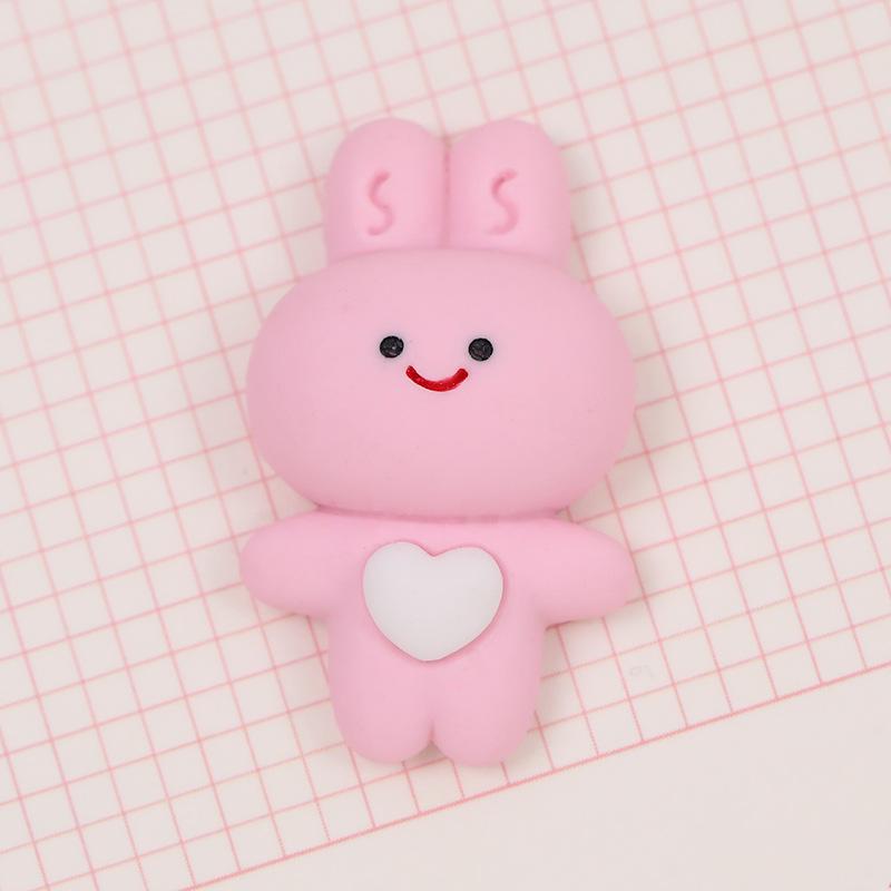 DIY Cartoon Cute Animals Resin Accessories: Phone Case, Headwear, Hair Clip, Storage Box, Decorative Stickers