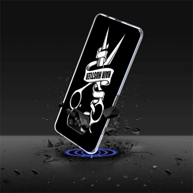 Hair Stylist Scissors Brush Phone Case For Xiaomi Poco X7 X6 X5 Pro F7 Ultra Redmi 15C 15 13C 13 12C 12 10 10A 10C 9 9A 9C 9T Co