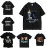 Tengo Miedo de Hablar con Mujeres Camisetas Esqueleto Duro Meme Estampado de Mujer Camiseta Verano Manga Corta Ropa Urbana Harajuku Tops Camisetas
