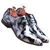 Office Men Dress Shoes Floral Pattern Men Formal Shoes Leather Luxury Fashion Groom Wedding Shoes Men Oxford Shoes Dress 37-50