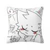 Kissenbezug Boykisser Lustiges Katzenmuster Kissenbezug Retro Trendiger Kissenbezug für Stuhl Sofa Heimdekoration Kissenbezüge