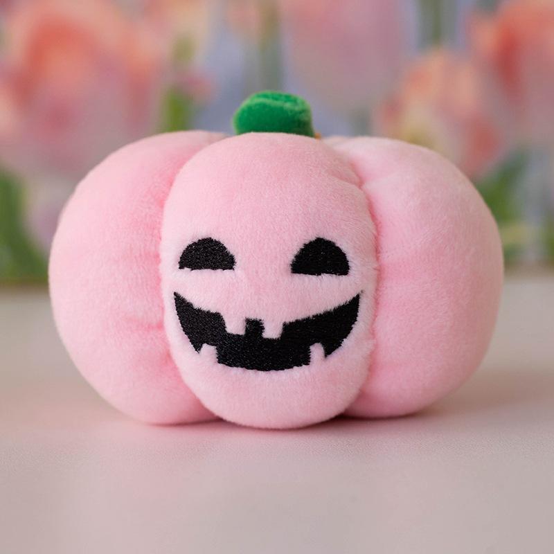 Halloween luminous pumpkin pendant plush toy doll pumpkin doll children's Halloween doll