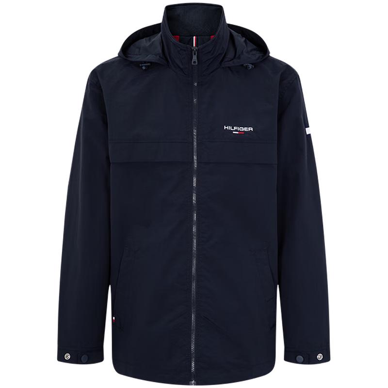 Tommy Hilfiger Men's Fall 2025 Stowable Hood Softshell Jacket