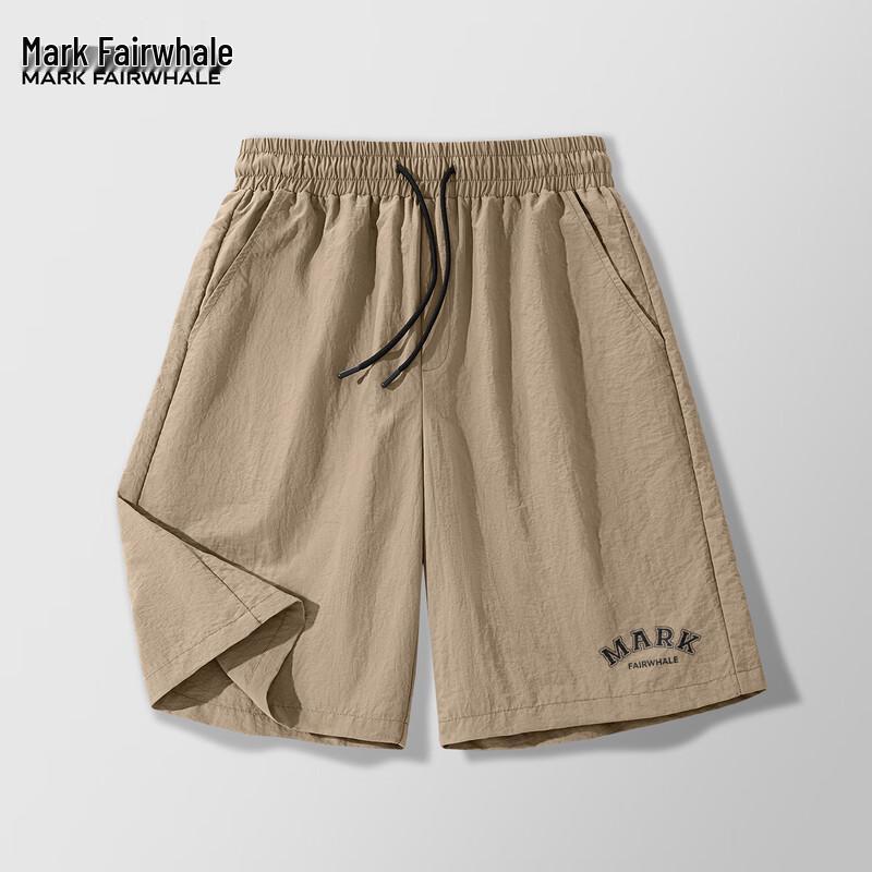 MARK FAIRWHALE Men s 2025 Ice Silk Casual Sport Shorts 3XL