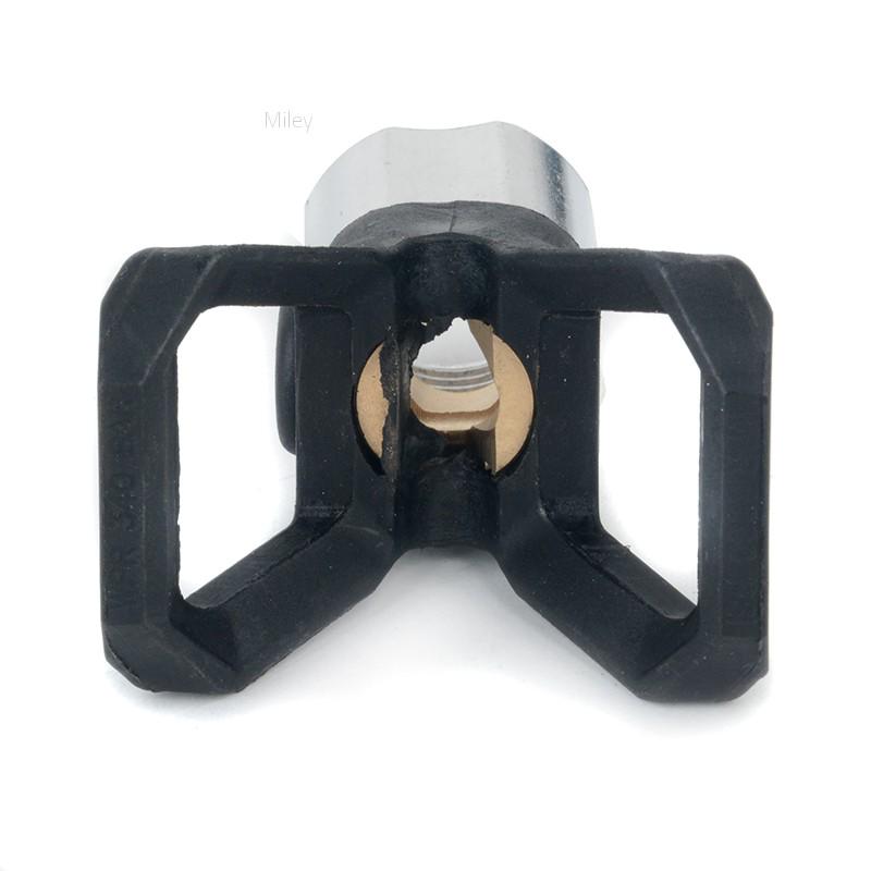 Black Airless Paint Flat Tip Guard Nozzle Seat for Wagner Titan Spray Tools Black Airless Paint Flat Tip Guard Nozzle Seat for Wagner Titan Spray Tools