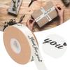 2,5 cm Satinbandrolle 45 yd Druck Nur für Dich Polyester für DIY Hochzeitsdekoration Geburtstagstorte Verpackung Beige