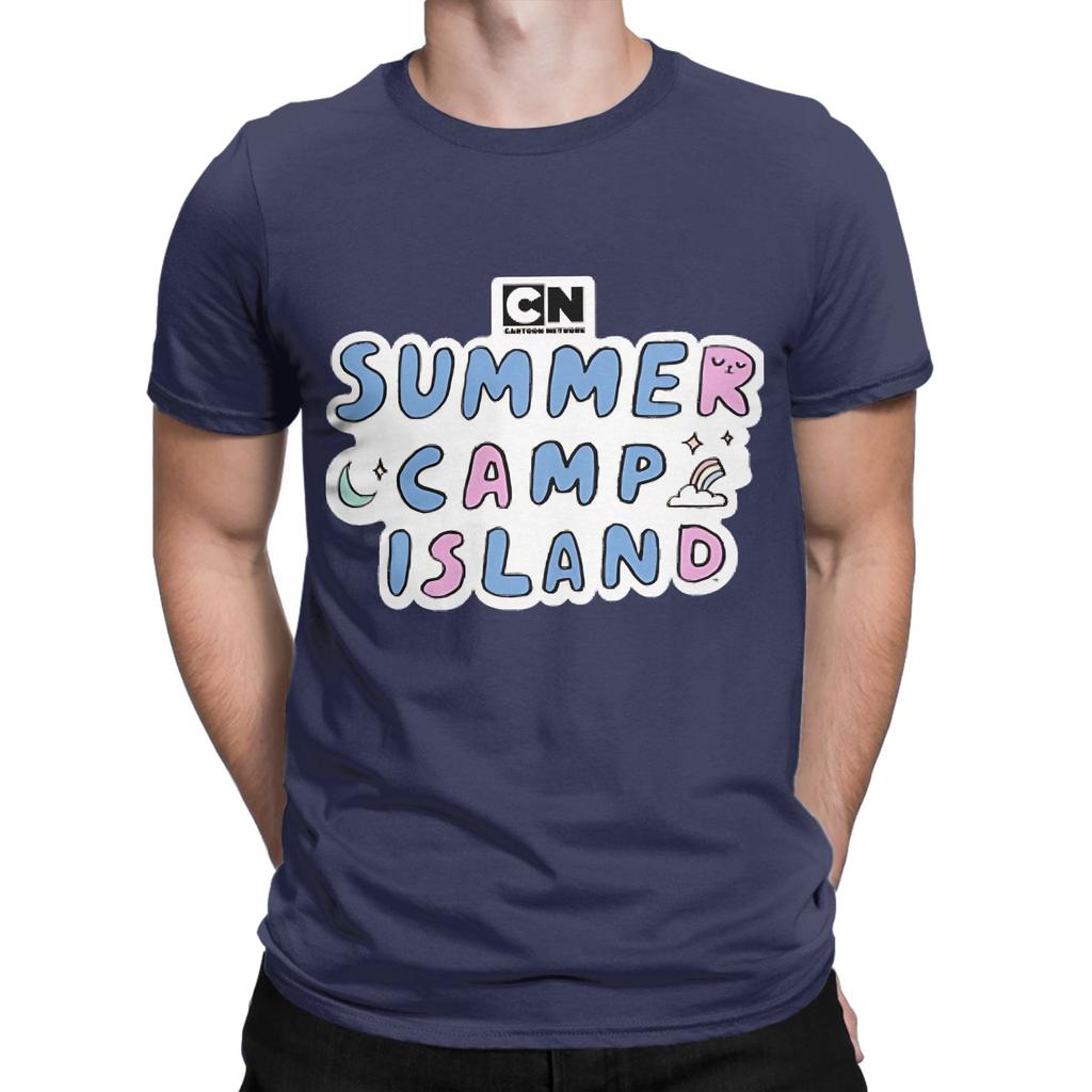 Summer Camp Island logo Funny Graphic 100 Cotton TShirt summer camp island Tops Tees For Unisex