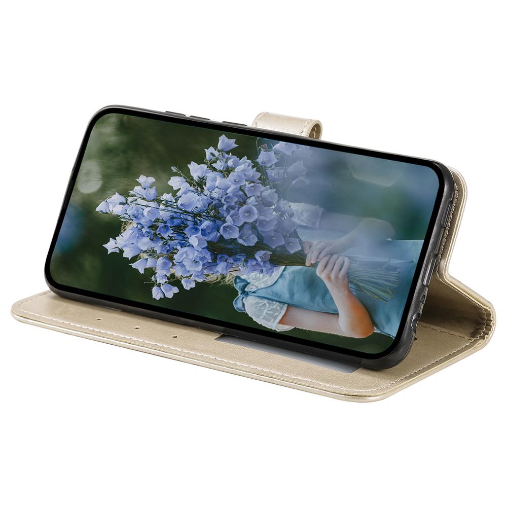 For Xiaomi 13T Pro/13T/Redmi K60 Ultra Case Mandala Flower Imprinted Leather Cover with Strap