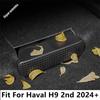 For Haval H9 2nd 2024 2025 Accessories Car Under Seat Floor Air Conditioning AC Vent Outlet Dust Cover Grille Frame Protection