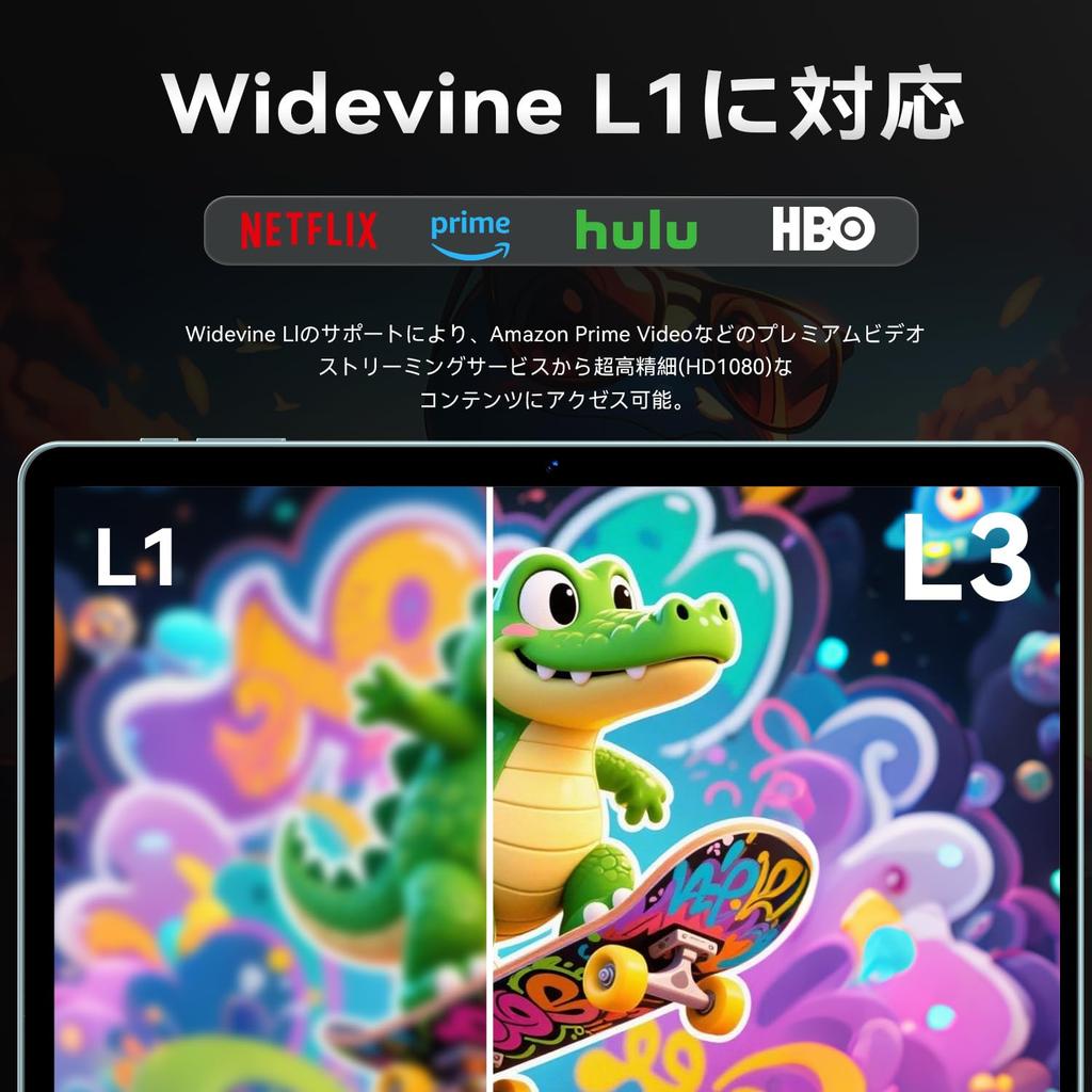 Enhanced Edition with Android Tablet with Widevine and YouTube 5G 6000mAh Facial Split Child Protective Film Warranty [2025 Cover] 10-inch Wi-Fi,