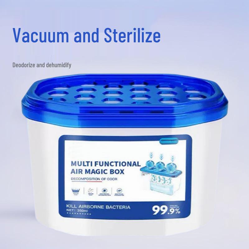 Multi-Functional Air Magic Box: Eliminates Dust, Odors, and Reduces Humidity for Fresh, Clean Air.