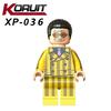 Stavebnice Minifigurek One Piece Hračka z Malých Částic Model Postavy z Anime Sběratelská Figurka