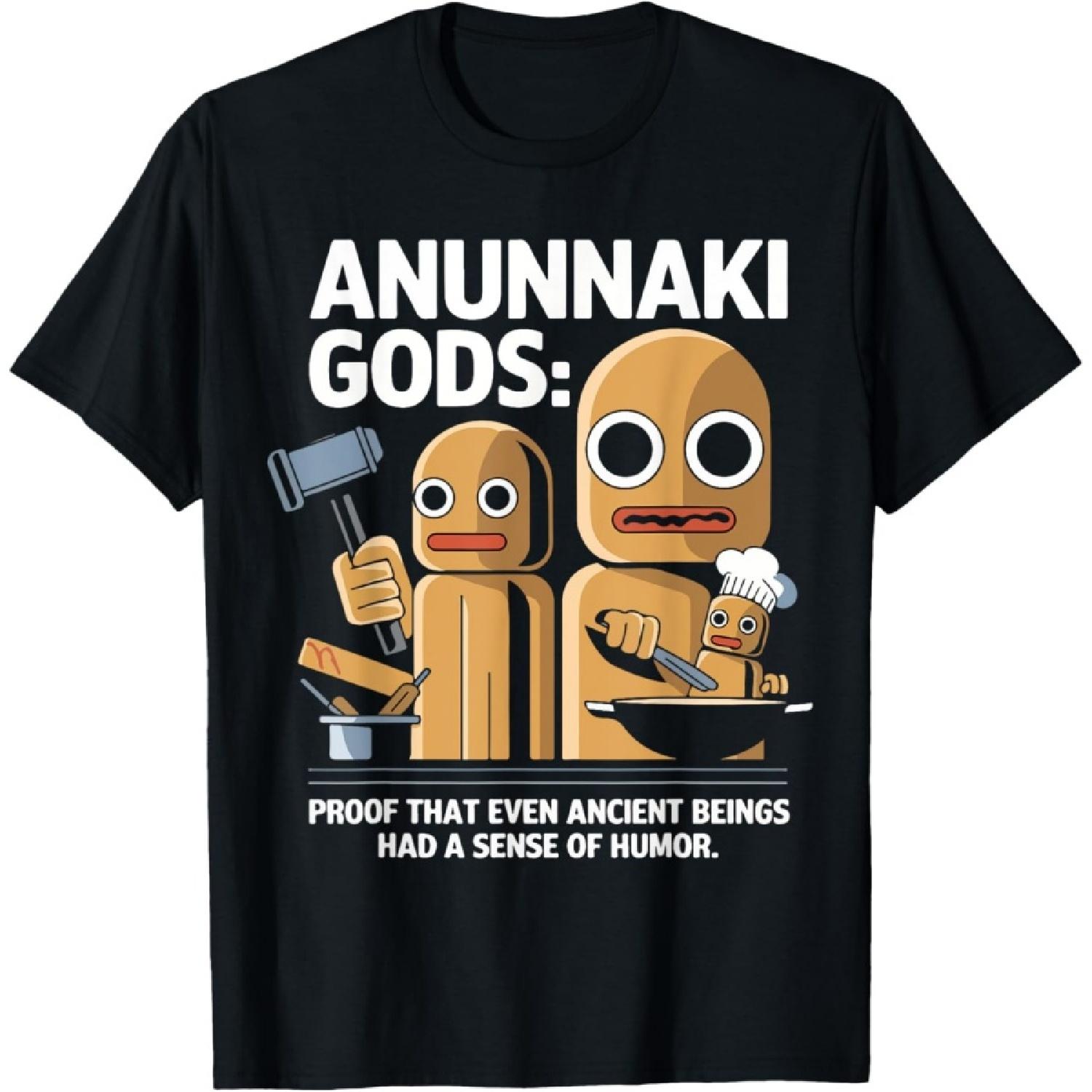 Funny Sumerian Anunnaki Deity T-Shirt S