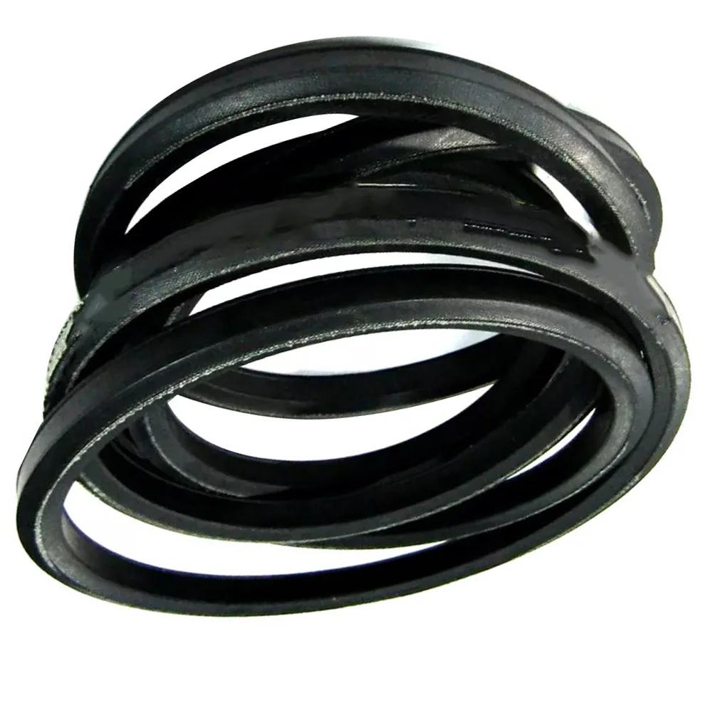 Black Lawn Mower Belts V Belts For Engine Power Transfer Cable Engine Replacement V-Belt Compatible With 120 Models