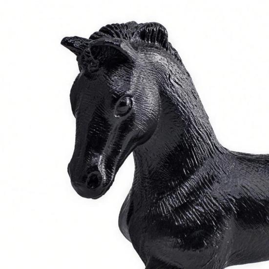 Lifelike Horse Figurine Stallion Pony Collectible Model Miniature Farm Animal Boys Girls Educational Toy Decoration Horse Lover Gift