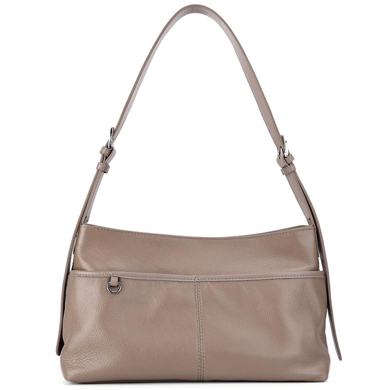 2026 Новая Ретро Сумка под Мышку Женская Модная Сумка на Плечо из Кожи Высшего Качества Женская Роскошная Дизайнерская Сумка через Плечо из Натуральной Кожи 32x10x20cm хаки 10730₽