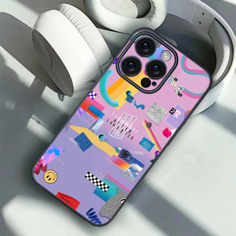 1PC COOL Band P-Paramore Phone Case For iPhone 16 15 14 13 12 17 PRO MAX PLUS Mini TPU Soft to Skin-friendly case