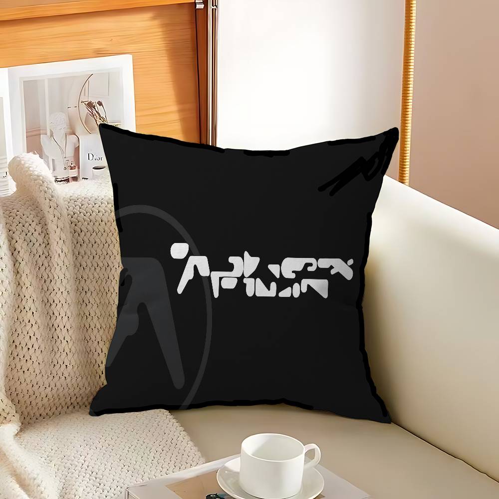 DJ AAphex TTwins Pillow Covers Cartoon Sofa Decorative Home Doublesided Printing Short Plush Cute Cushion Cover