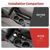 JIDIXIAN fit for Jeep Wrangler JK 2007 2008 2009 2010 Car Gear Shift Handbrake Storage Box Stowing Tidying Interior Accessories