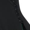 Womne Plus Size Long Sleeve Lace Panel A Line Sweetheart Neck Vintage Dress