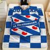 1 Stück Individueller Name SC Heerenveen Gemustert Flanell Decke Geeignet für Alle Jahreszeiten für Heimdekoration Wärme und Komfort Geschenke Urlaubsgeschenk_xia